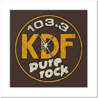 KDF 103 Pure Rock 1970 Vintage Posters and Art